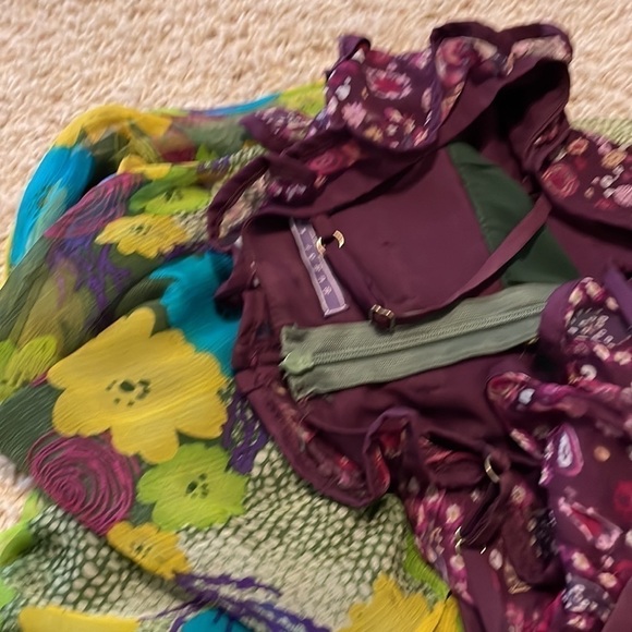 Sugar lips mixed print maxi dress - Picture 9 of 9